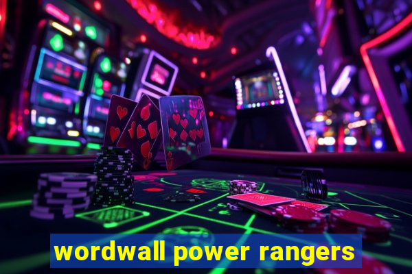 wordwall power rangers